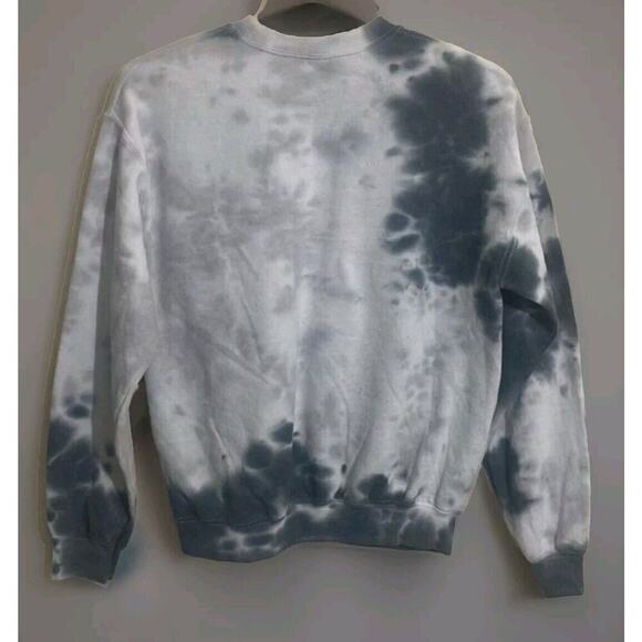 Pokemon Galar Starters Tie Dye Crewneck Sweater Game Freak X-Small NWT A109 - Picture 2 of 5